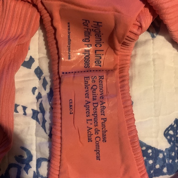 New Robin Piccone Lily Tie Bikini Bottoms 190763 Pink Lemonade Medium - Picture 10 of 14